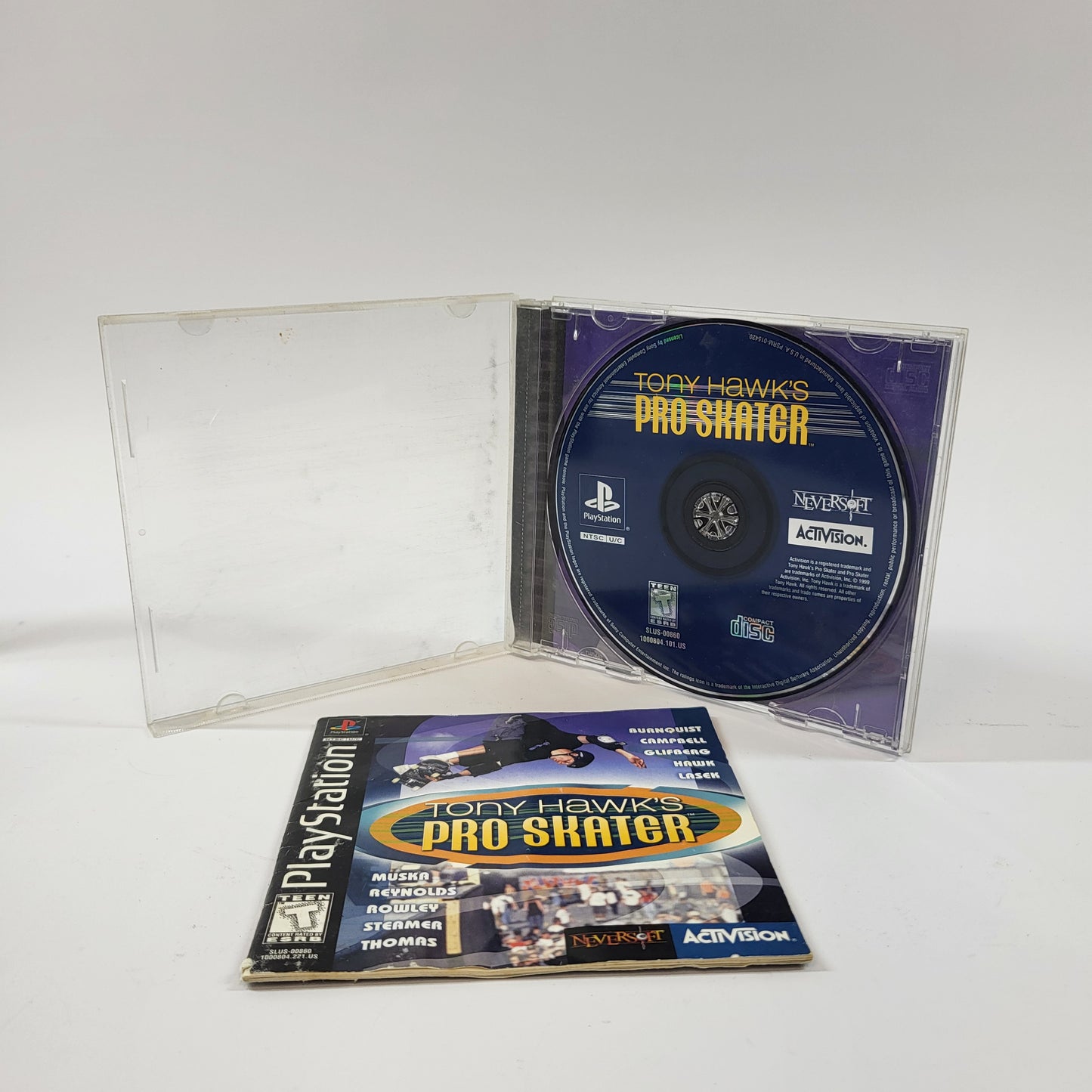 Tony Hawk (Sony PlayStation 1 PS1, 1999)