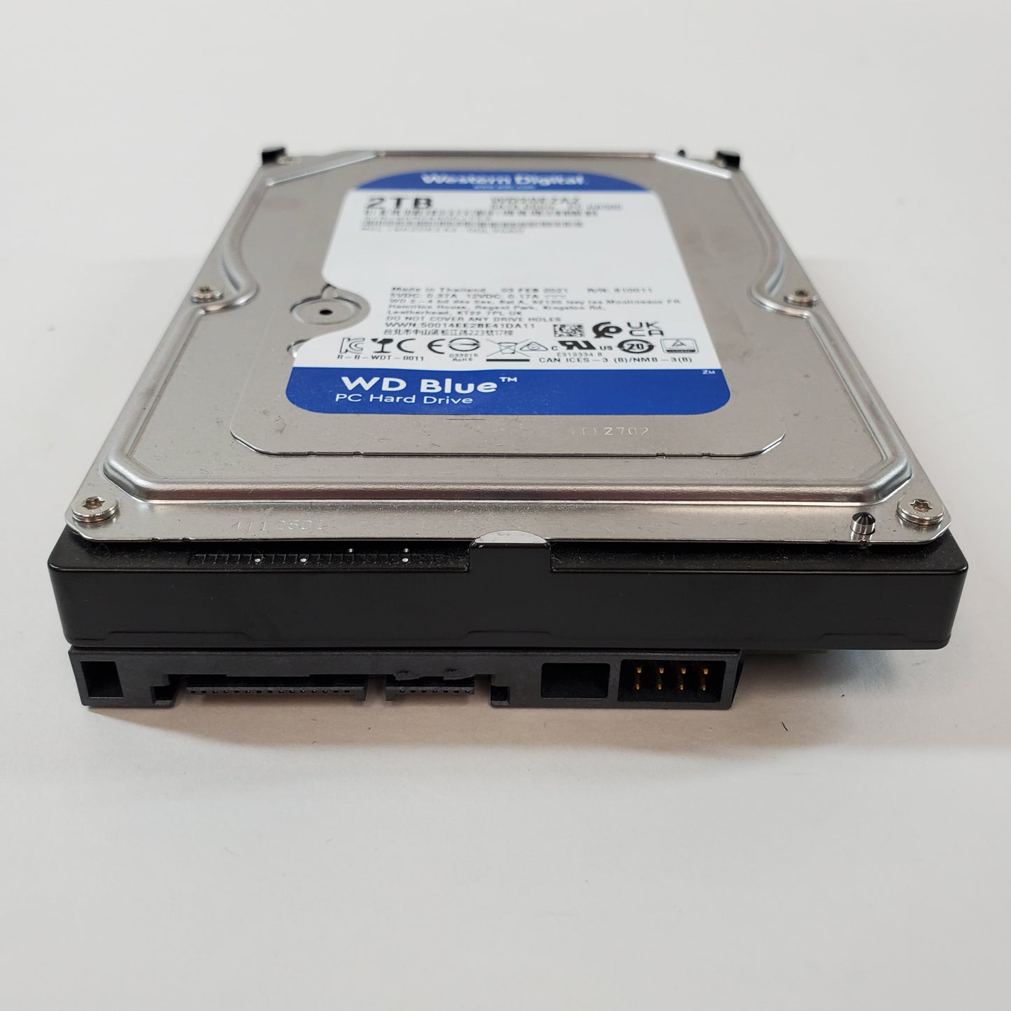 Western Digital 3.5" Blue 2TB SATA III 6Gbps HDD WD20EZAZ