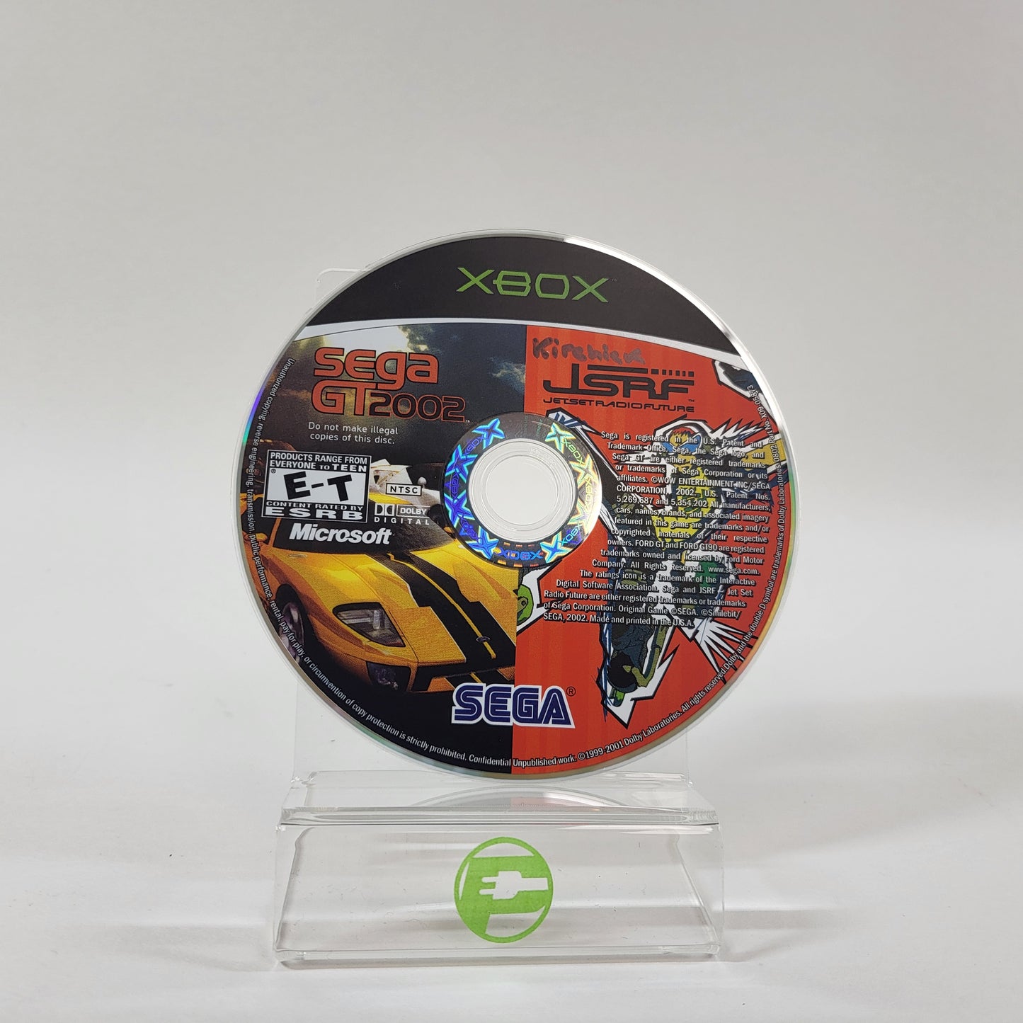 Sega GT 2002 & JSRF (Microsoft Xbox, 2002)