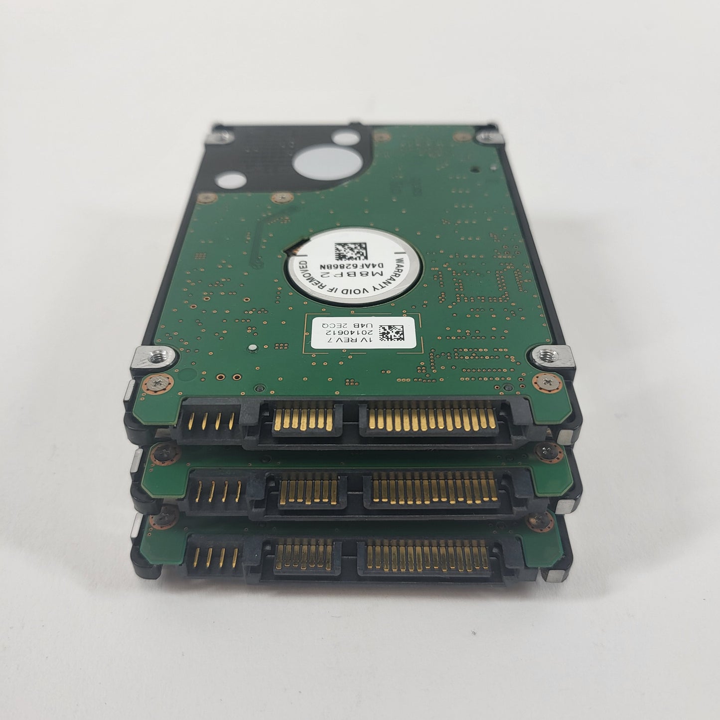 Lot of 3 Seagate 2.5" Samsung Momentus 5400 500GB SATA 3Gb/s HDD ST500LM012