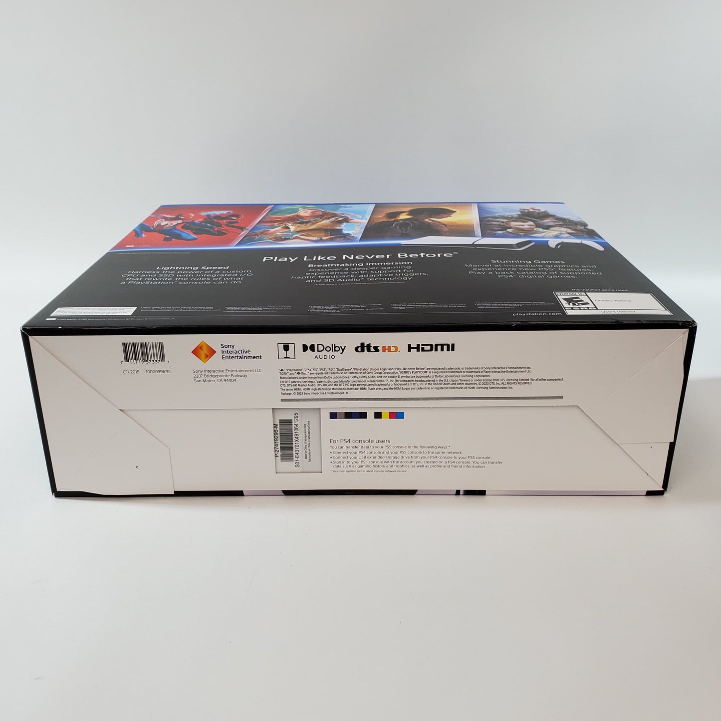 New Sony PlayStation 5 Slim Digital Ed PS5 1TB Black Console System CFI-2015