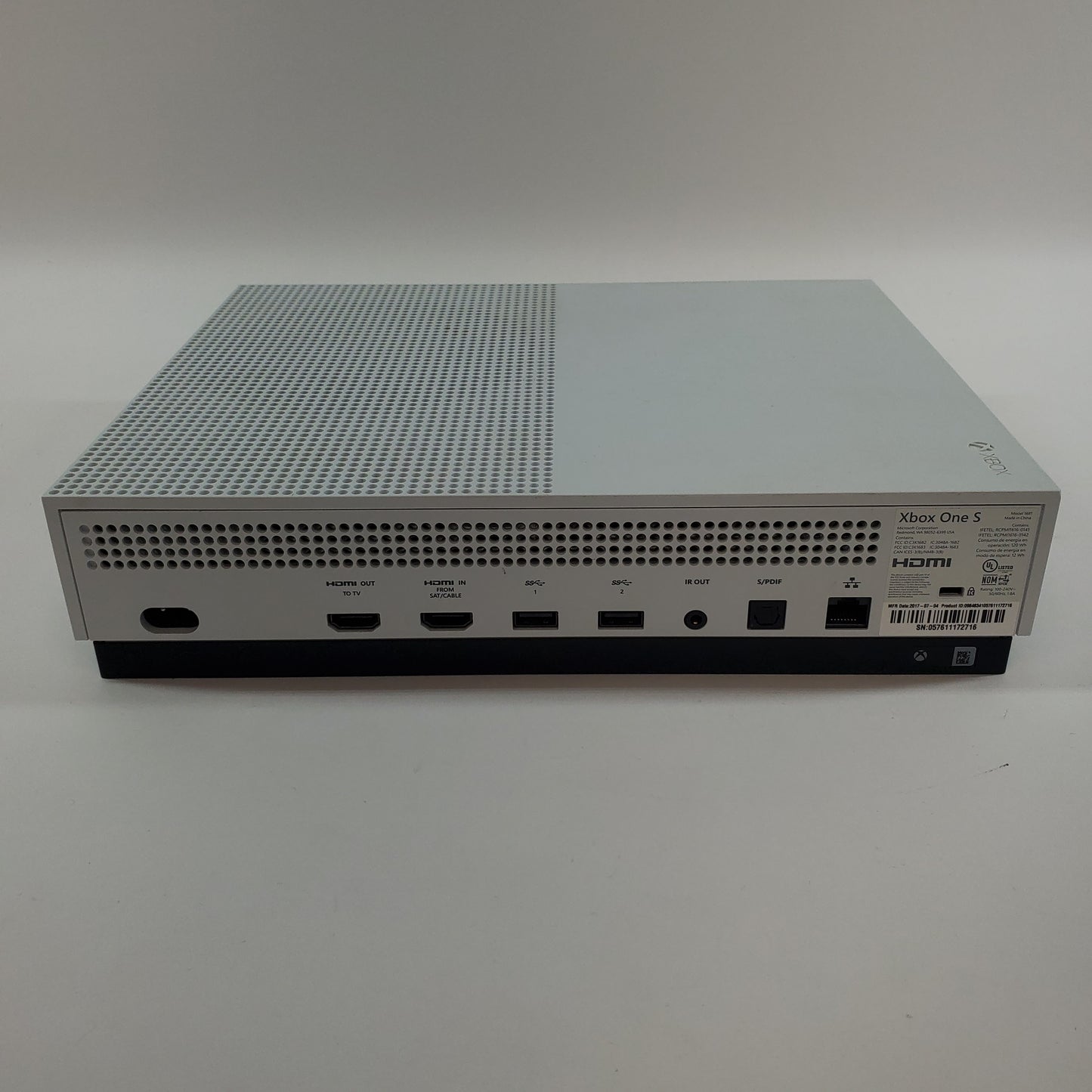 Microsoft Xbox One S 500GB Console Gaming System White 1681