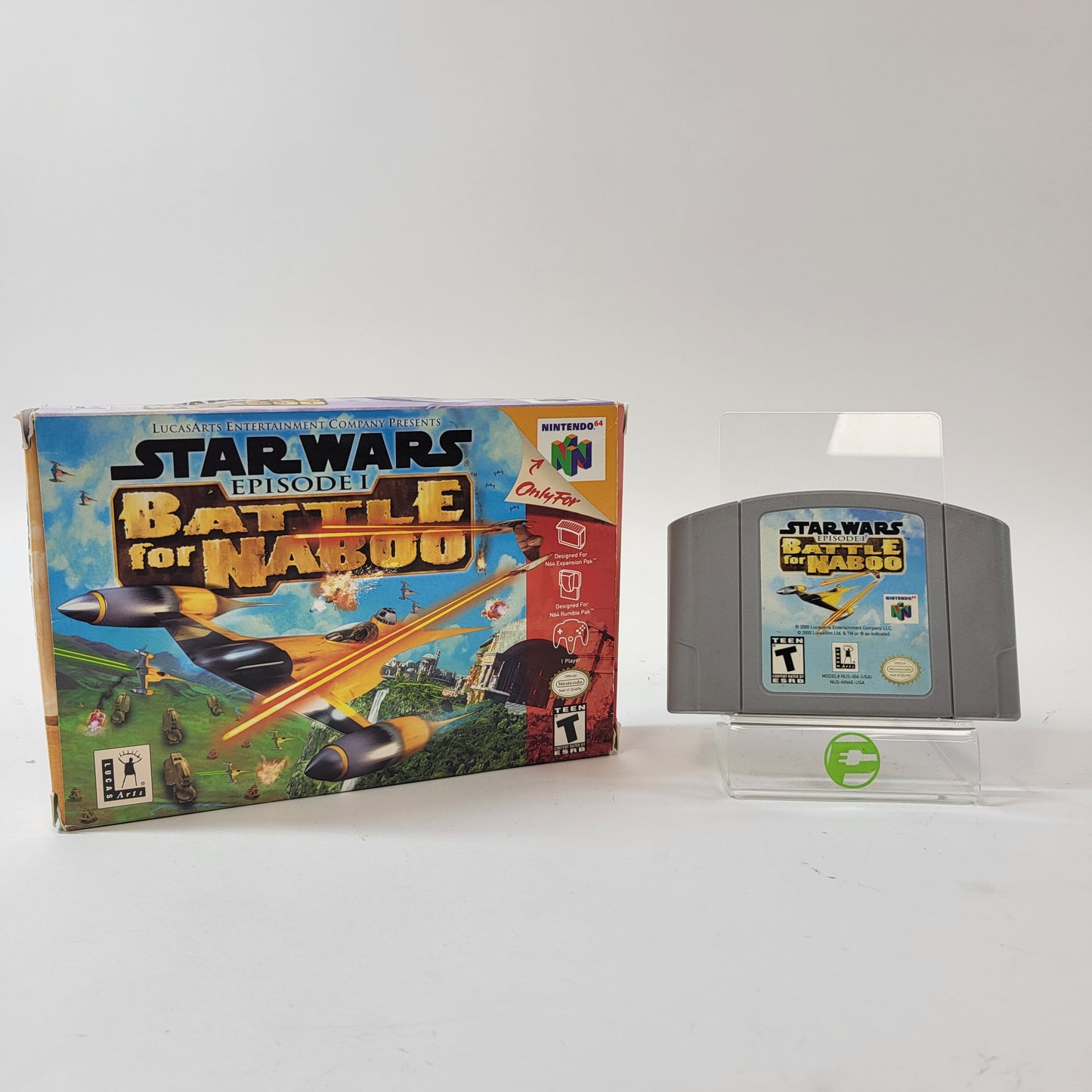 Star Wars Battle for Naboo (Nintendo 64 N64, 2000)