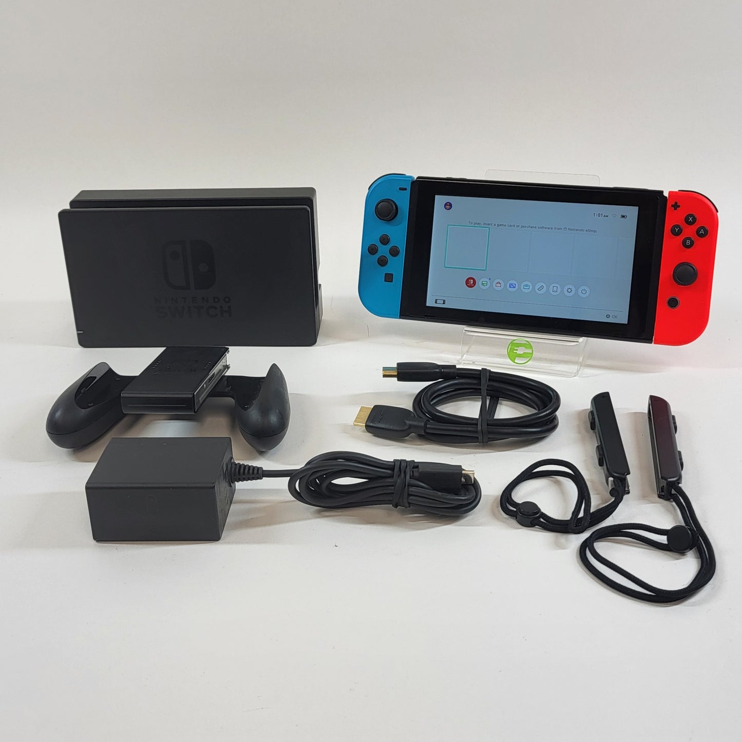 Nintendo Switch v2 Video Game Console HAC-001(-01) Red/Blue