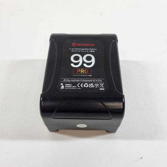Moman Power 99 Pro Lithium-Ion Battery with OLED Screen V-MOUNT