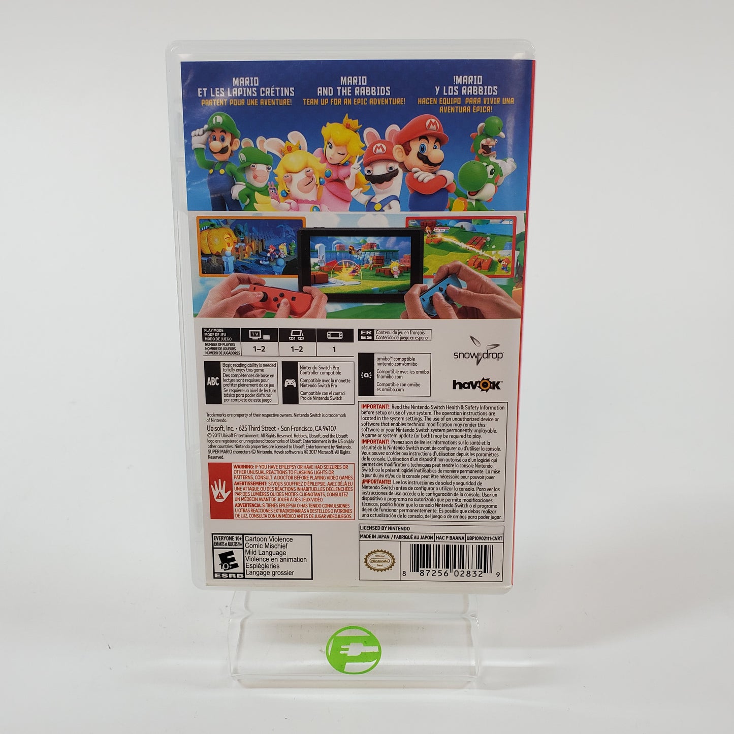 Mario + Rabbids Kingdom Battle (Nintendo Switch, 2017)