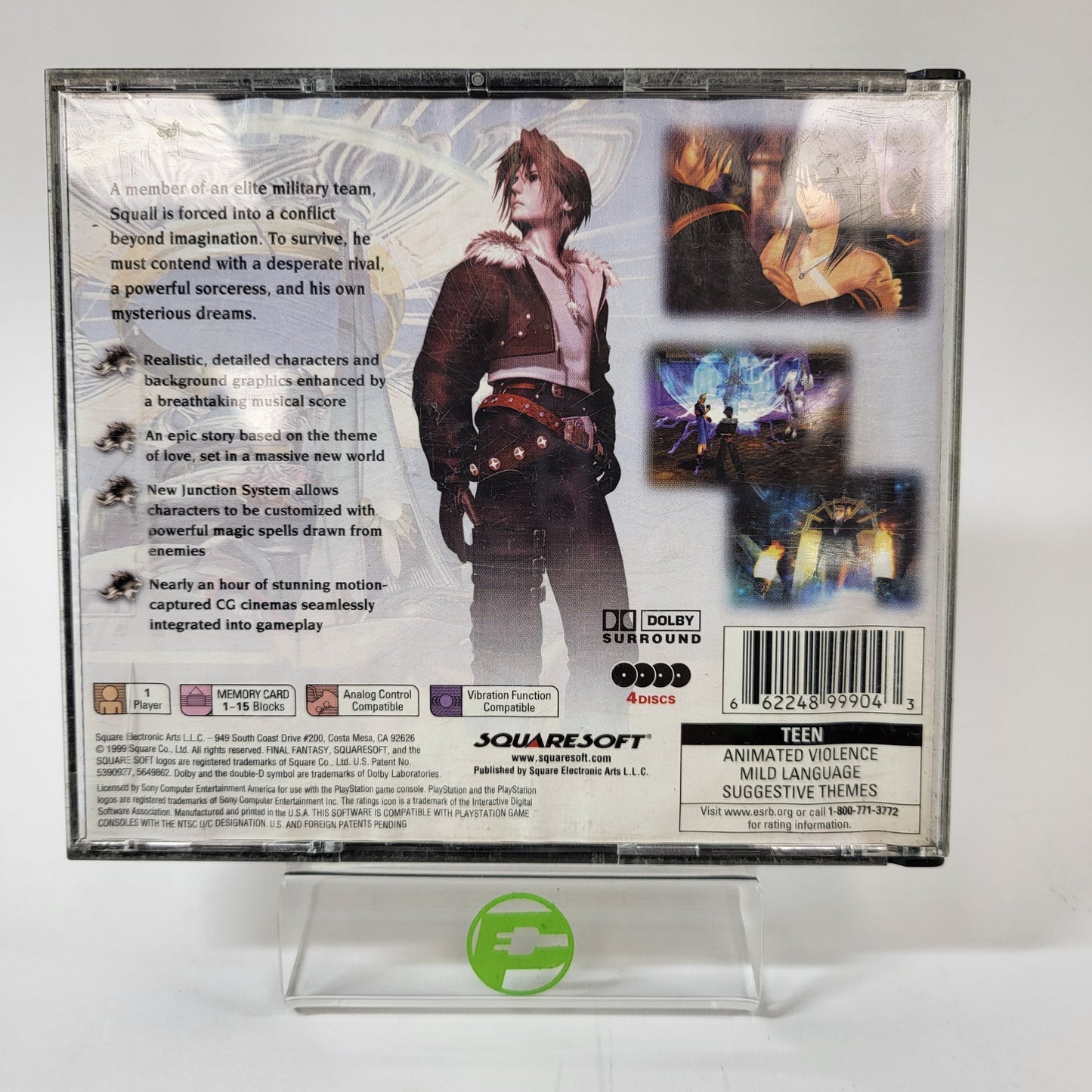 Final Fantasy VIII (Sony PlayStation 1 PS1, 1999)