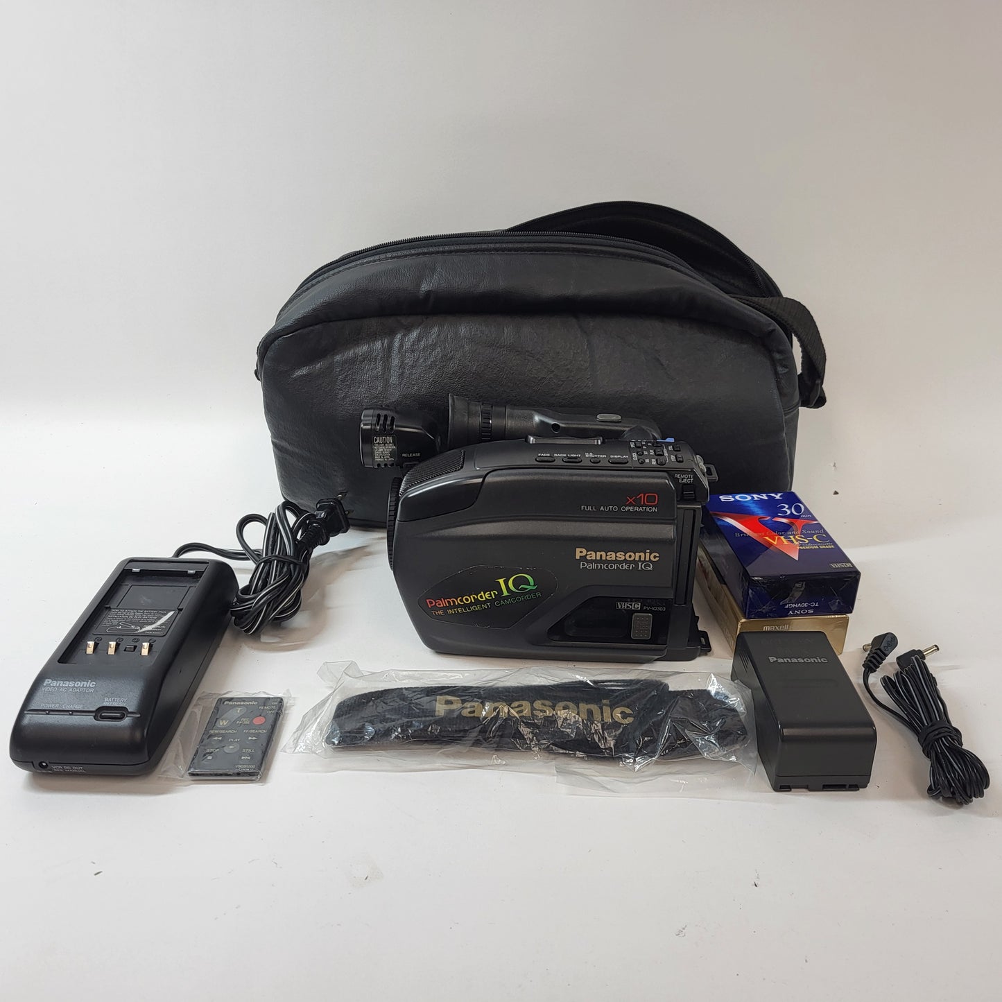 Panasonic Palmcorder IQ Cassette Video Camcorder PV-IQ303