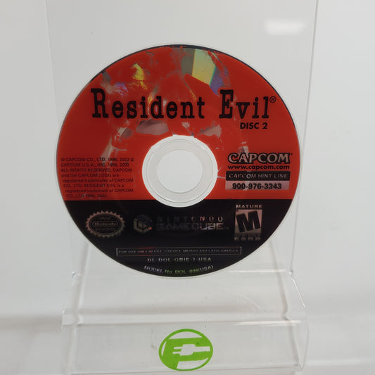 Resident Evil (Nintendo GameCube, 2002) Disc Only