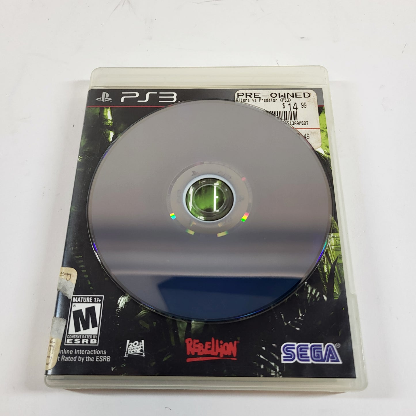 Aliens vs. Predator (Sony PlayStation 3 PS3, 2010)