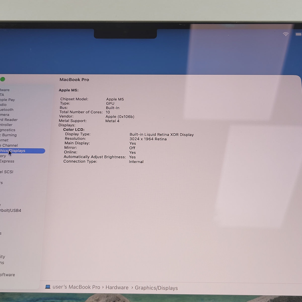 2026 Apple MacBook Pro 14" M5 10C GPU 4.6GHz 24GB RAM 1TB SSD MDE34LL/A