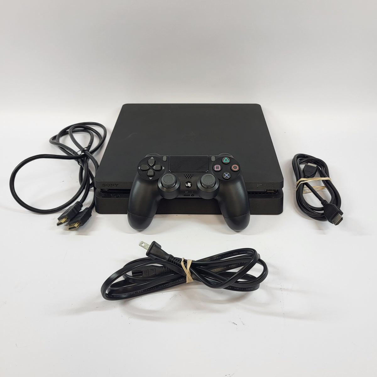 Sony PlayStation 4 Slim PS4 500GB Black Console Gaming System CUH-2215A No Box