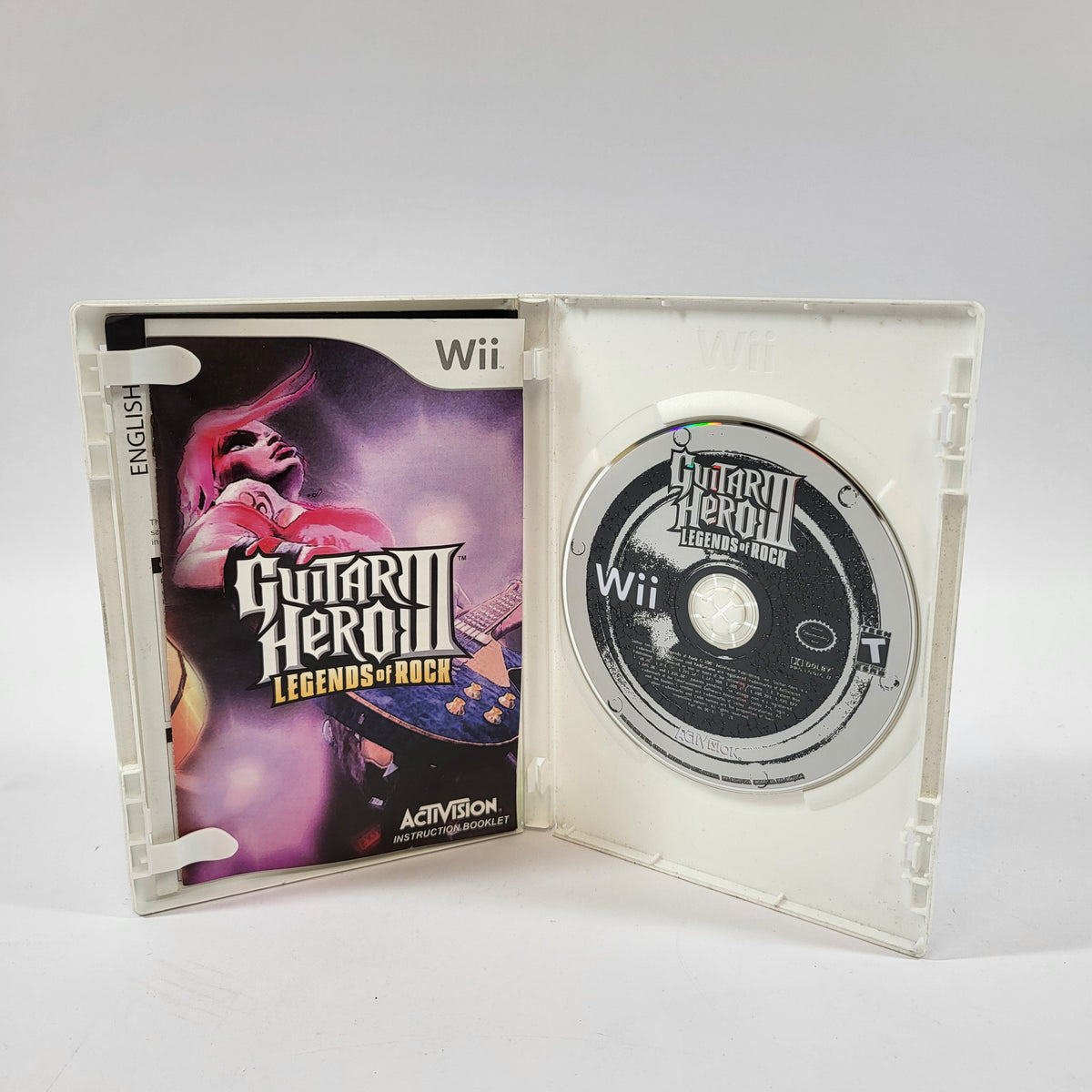Guitar Hero III Legends of Rock (Nintendo Wii, 2007)
