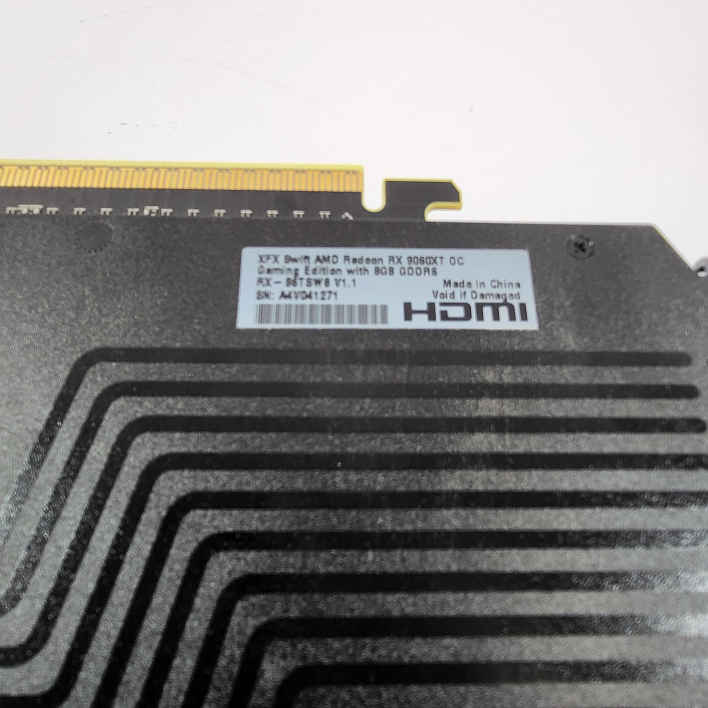 AMD Radeon RX 9060 XT SWIFT 8GB GDDR6 Graphics Card RX-96TSW8GBQ