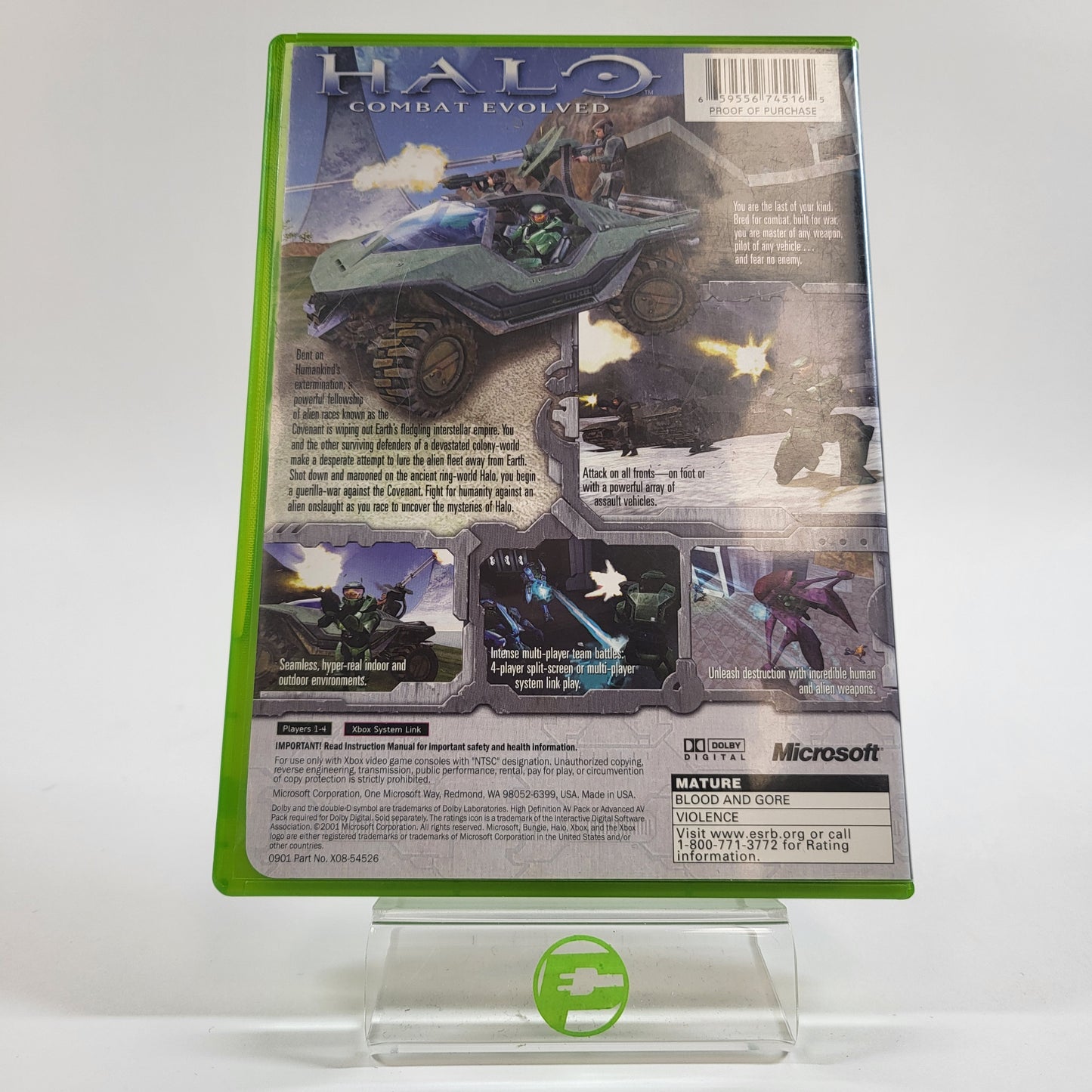 Halo: Combat Evolved (Microsoft Xbox, 2001)