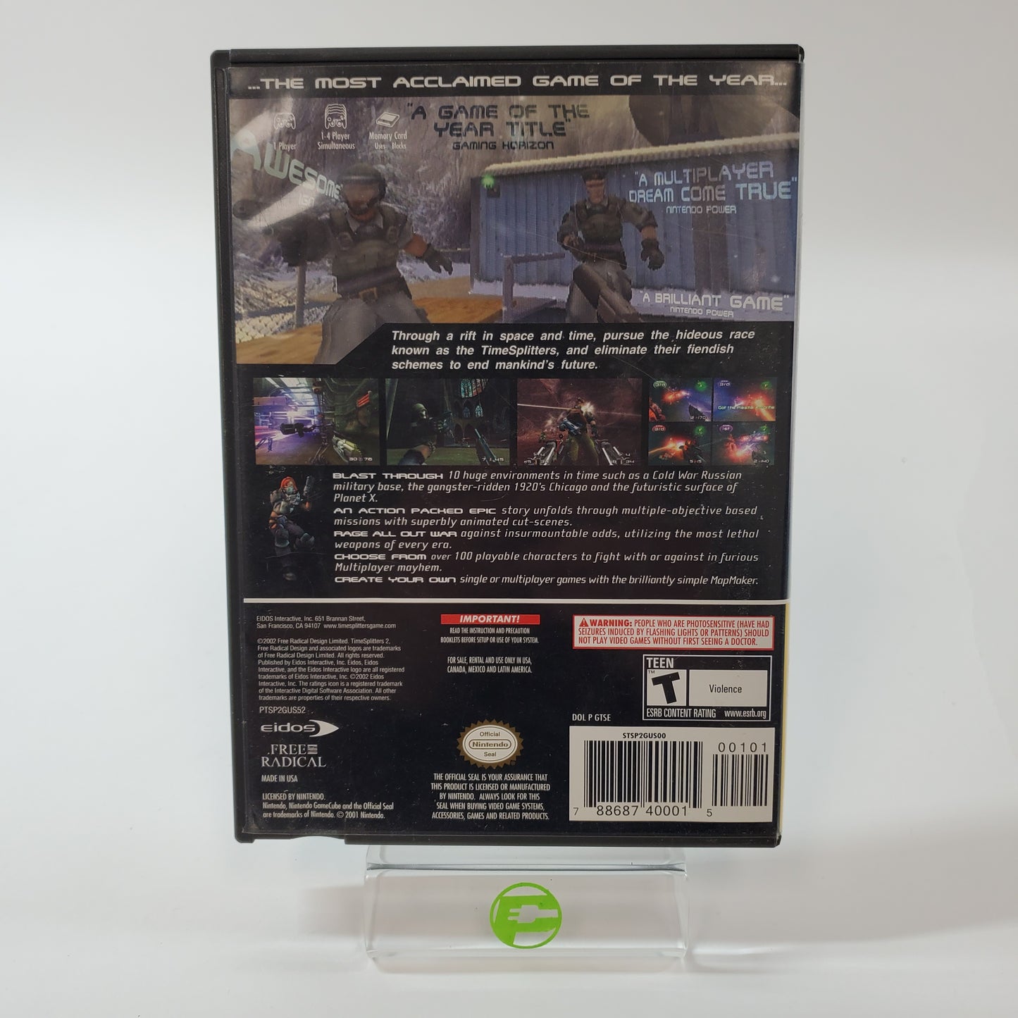Time Splitters 2 (Nintendo GameCube, 2002)