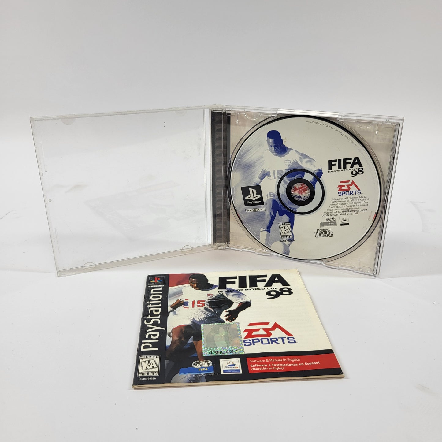 FIFA Road to World Cup 98 (Sony PlayStation 1 PS1, 1997)