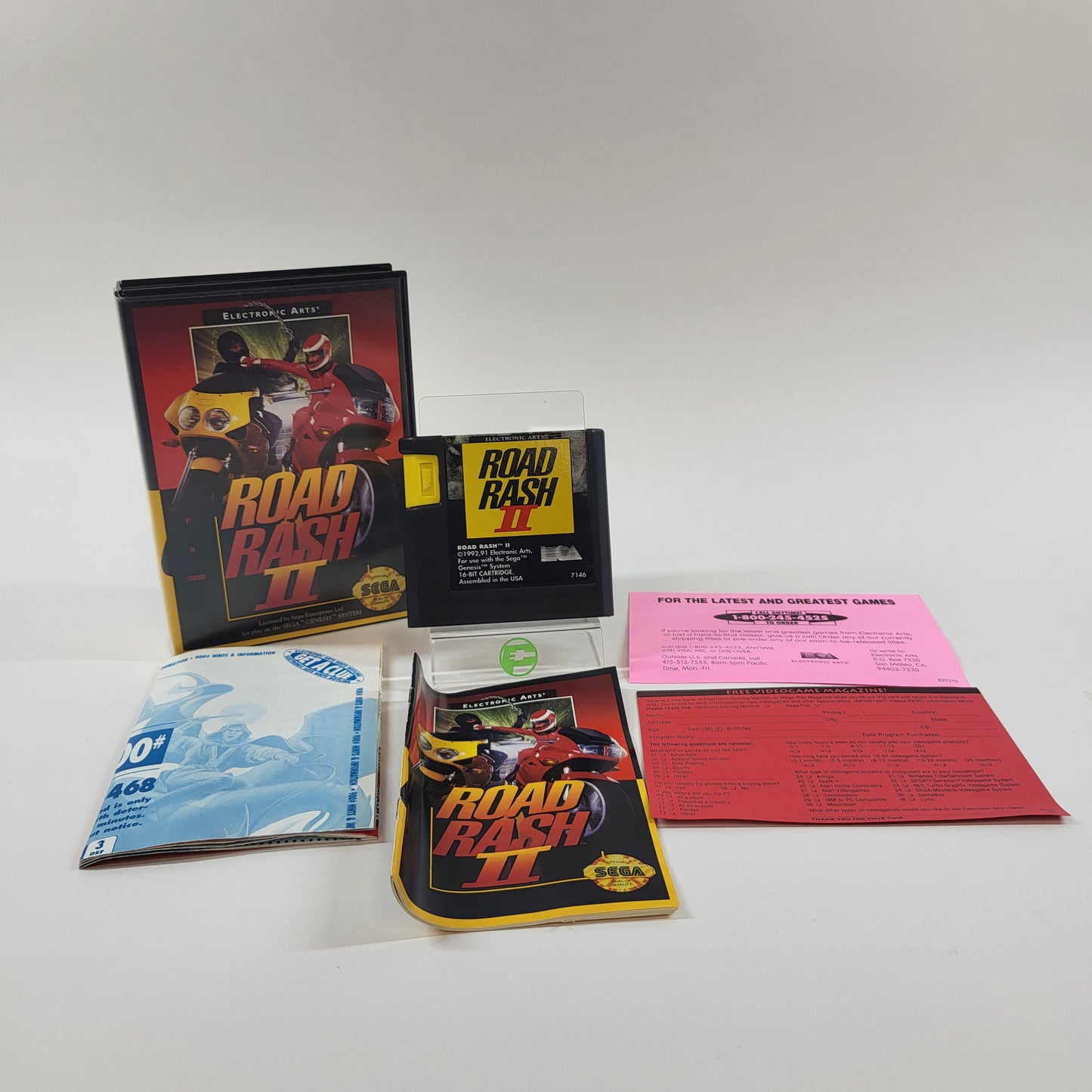 Road Rash II (Sega Genesis, 1992)