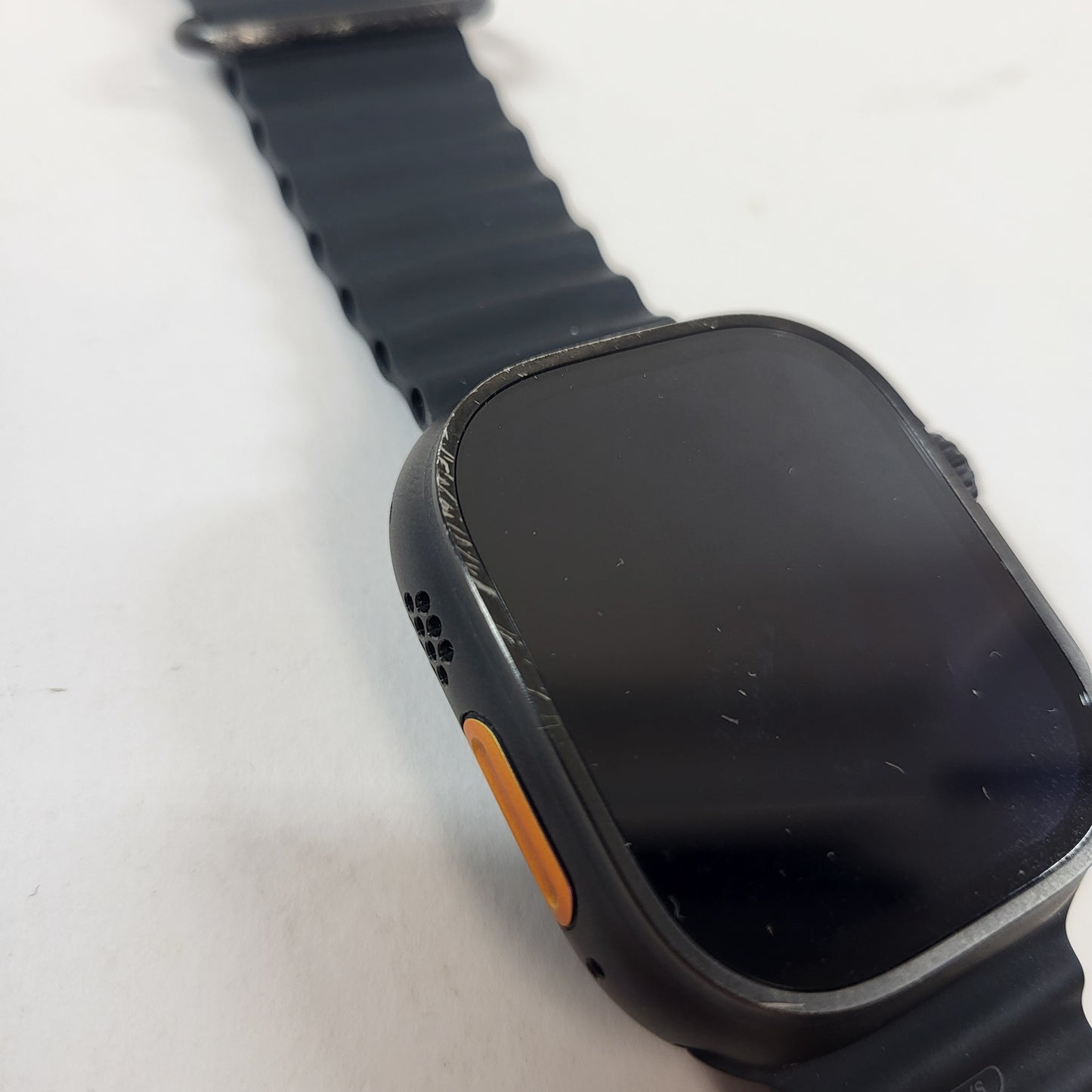 Unlocked Apple Watch Ultra 2 49MM Black Titanium Black Ocean Band MX4Q3LW/A