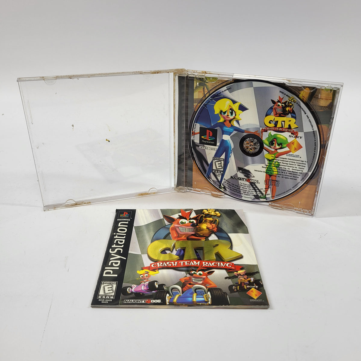CTR Crash Team Racing (Sony PlayStation 1 PS1, 1999)
