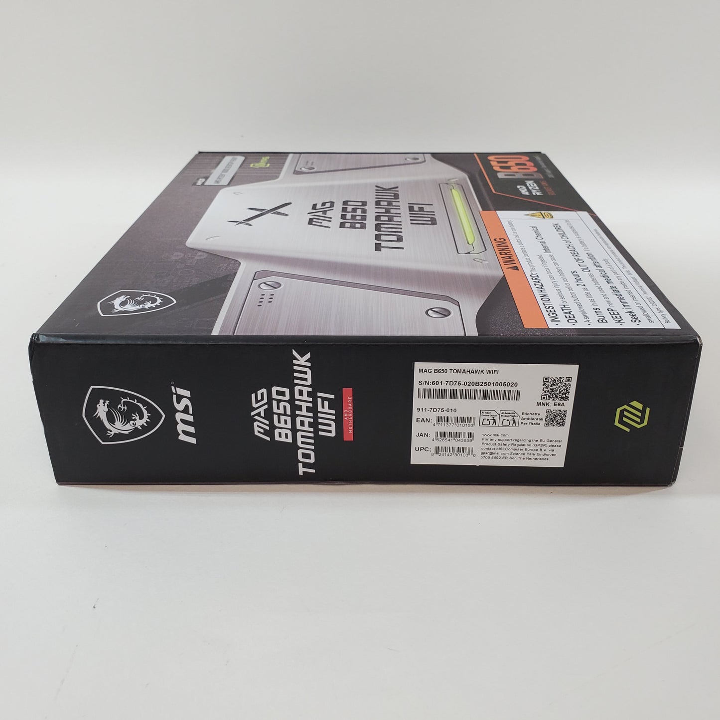 New MSi B650 TOMAHAWK AM5 DDR5 Motherboard