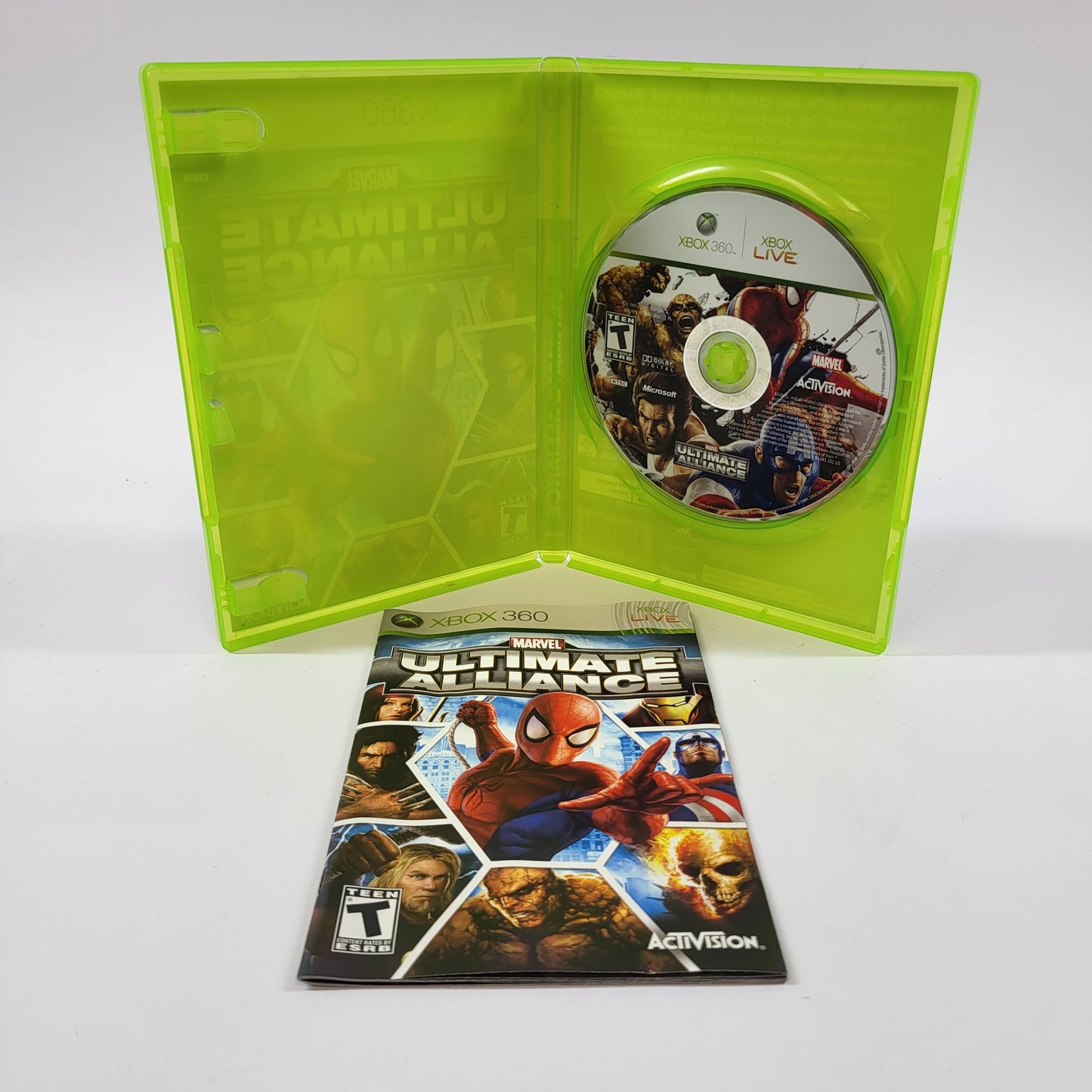Marvel Ultimate Alliance (Microsoft Xbox 360, 2006)