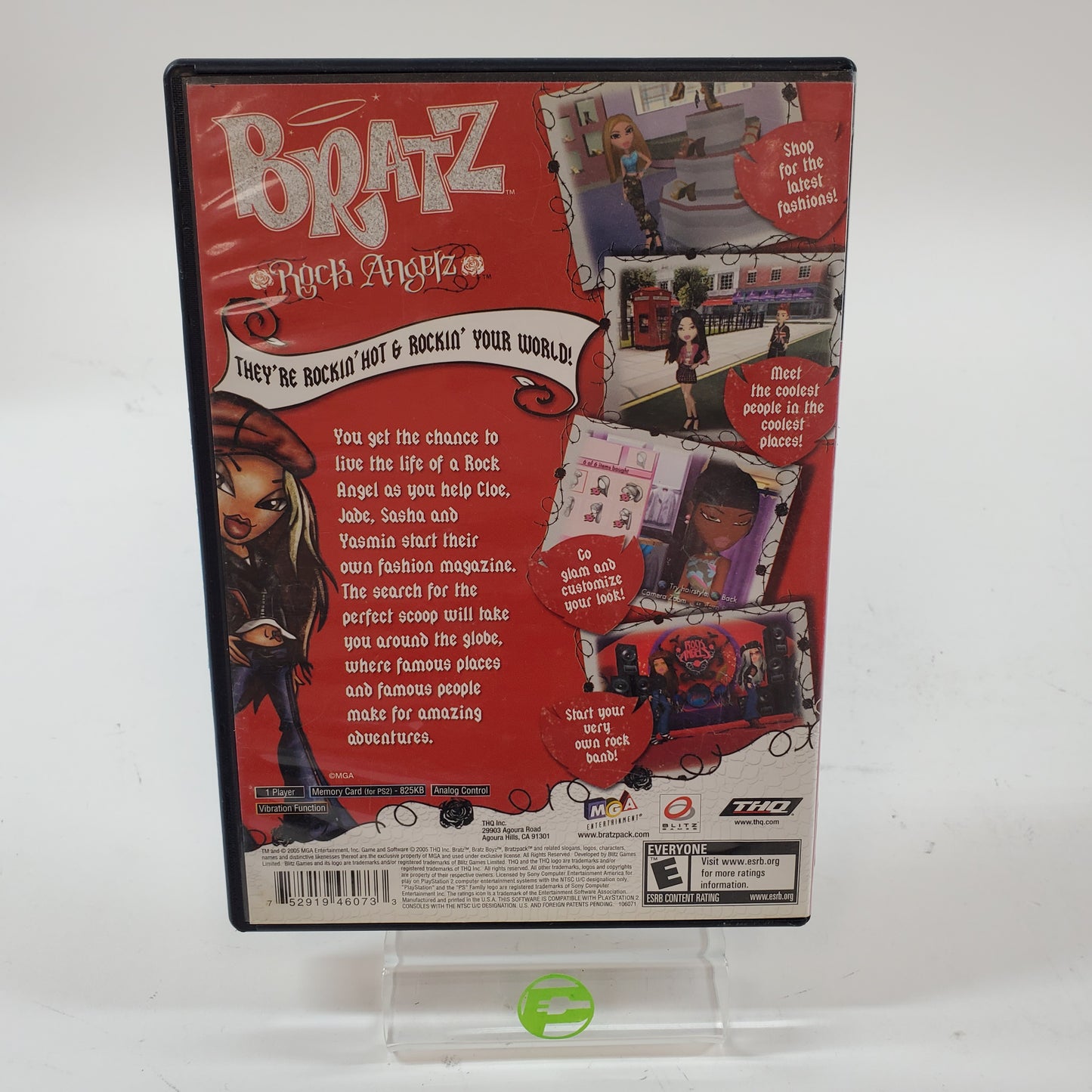 Bratz Rock Angelz (Sony PlayStation 2 PS2, 2005)