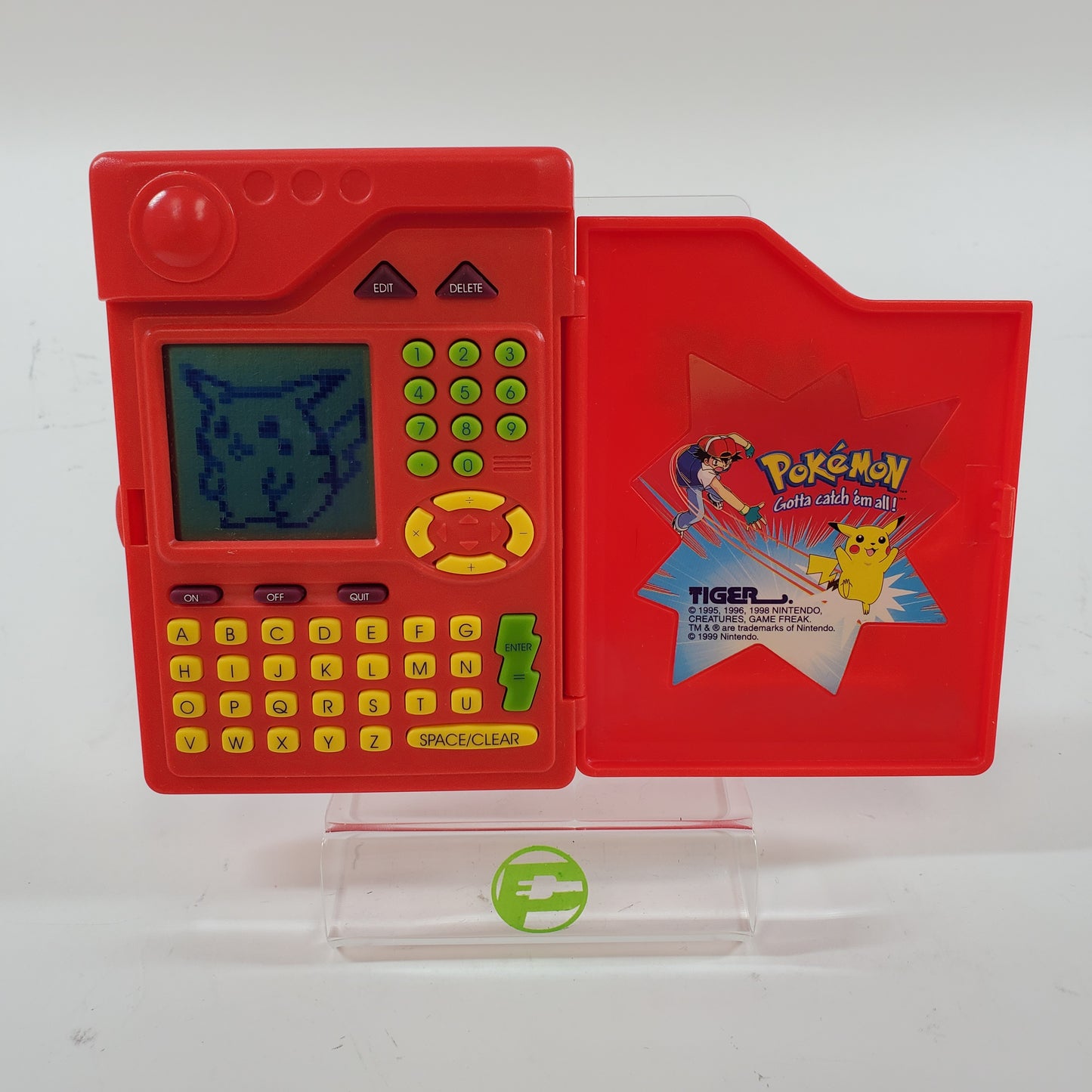 1998 Tiger Electronic Pokemon Pokedex New Batteries