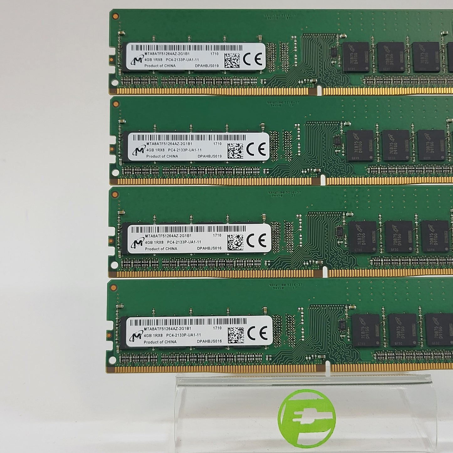 Micron 1710 16GB (4×4GB) RAM DDR4 2133MHz MTA8ATF51264AZ2G1B1