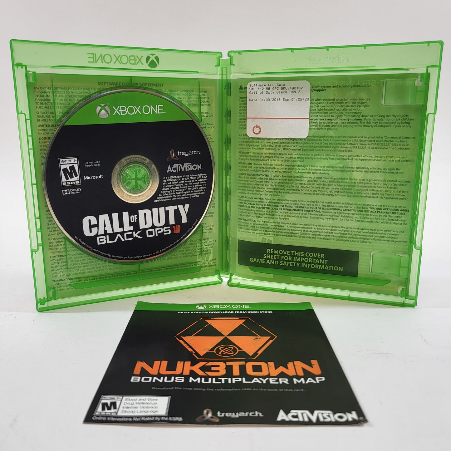 Call of Duty Black Ops III (Microsoft Xbox One, 2015)