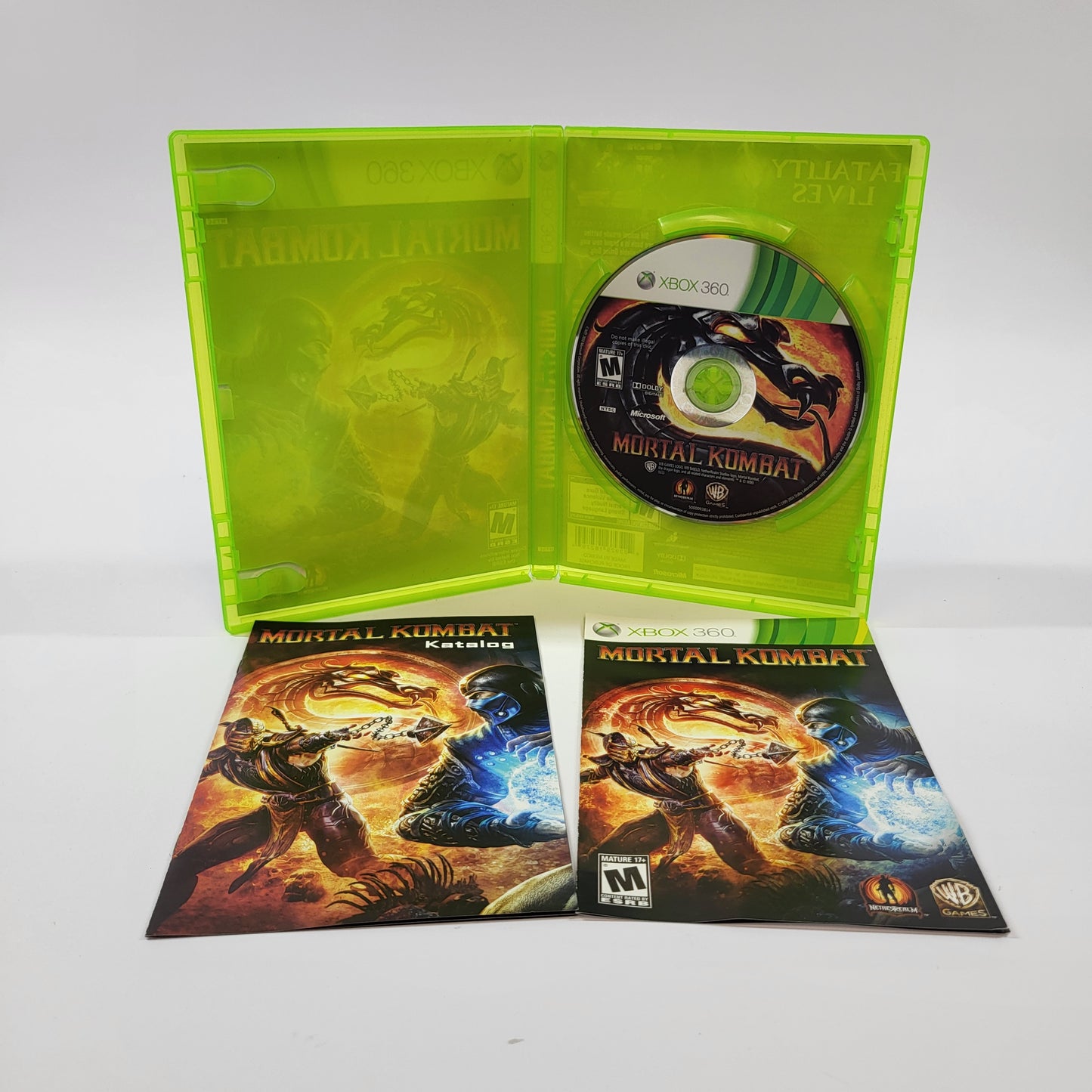 Mortal Kombat (Microsoft Xbox 360, 2011)