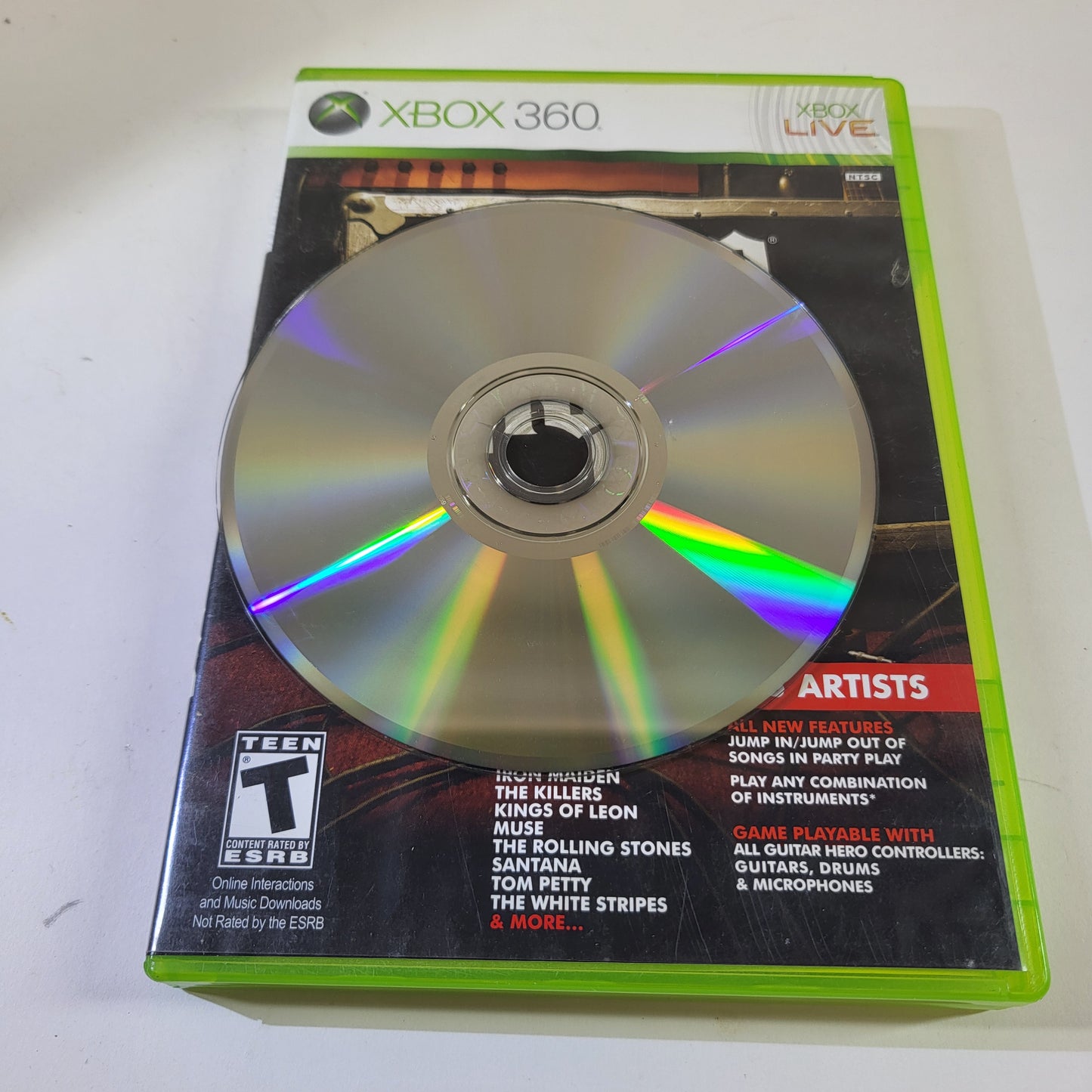 Guitar Hero 5 (Microsoft Xbox 360, 2009)