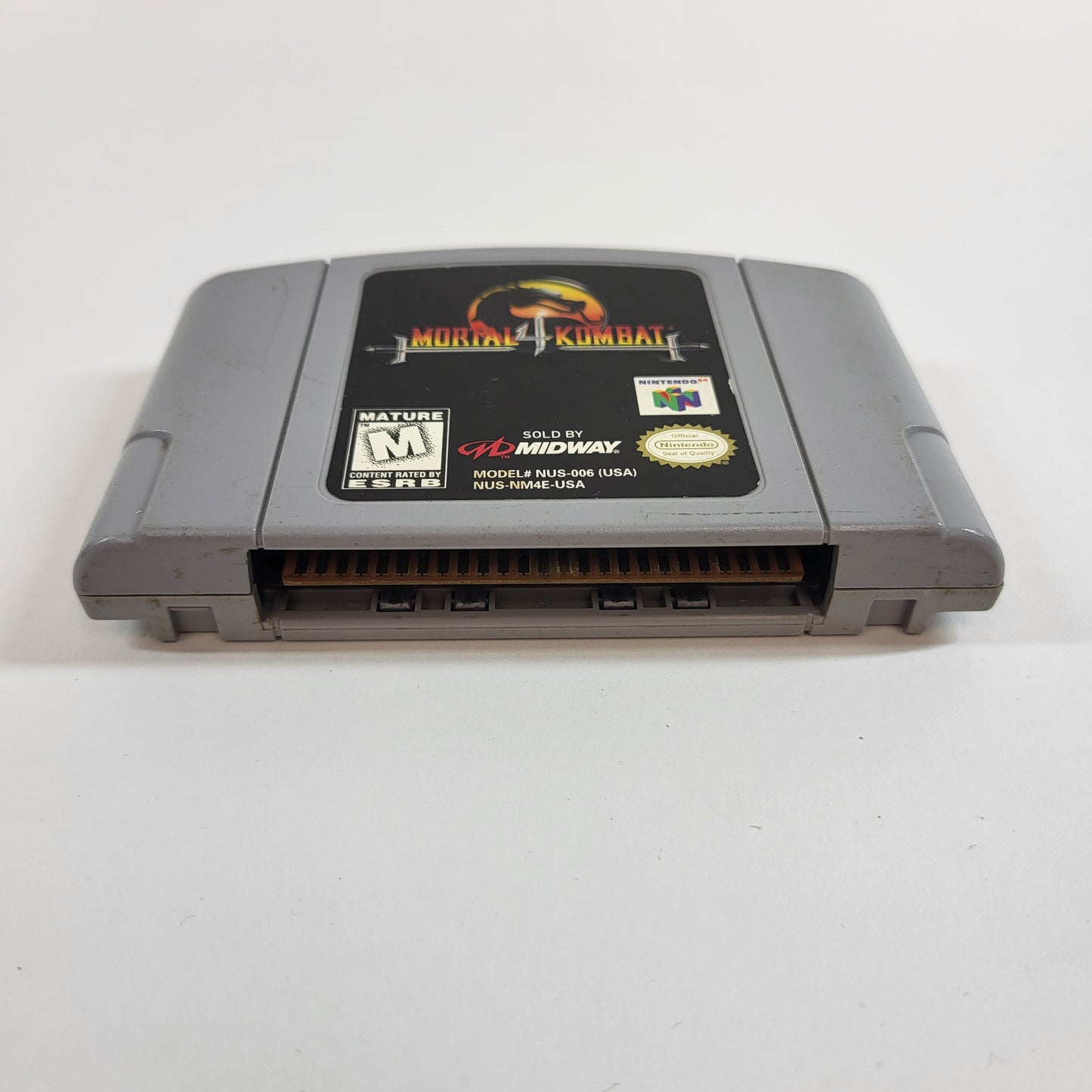 Mortal Kombat 4 (Nintendo 64 N64, 1998) Cartridge Only