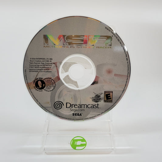 Metropolis Street Racer (Sega Dreamcast, 2001) Disc Only