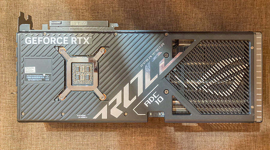 High-performance graphics card shown in store at PayMore Milford