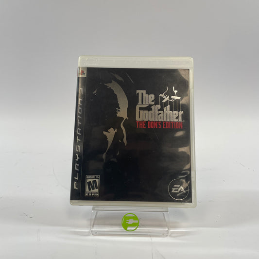 The Godfather [Don's Edition] (Sony PlayStation 3 PS3, 2007)