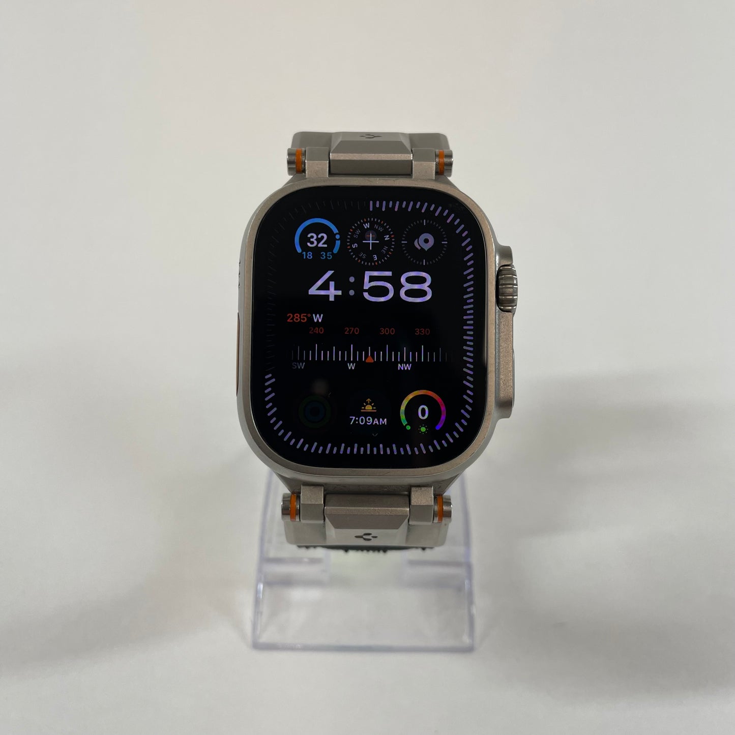 Unlocked Apple Watch Ultra 49MM Natural Titanium MQF03LL/A