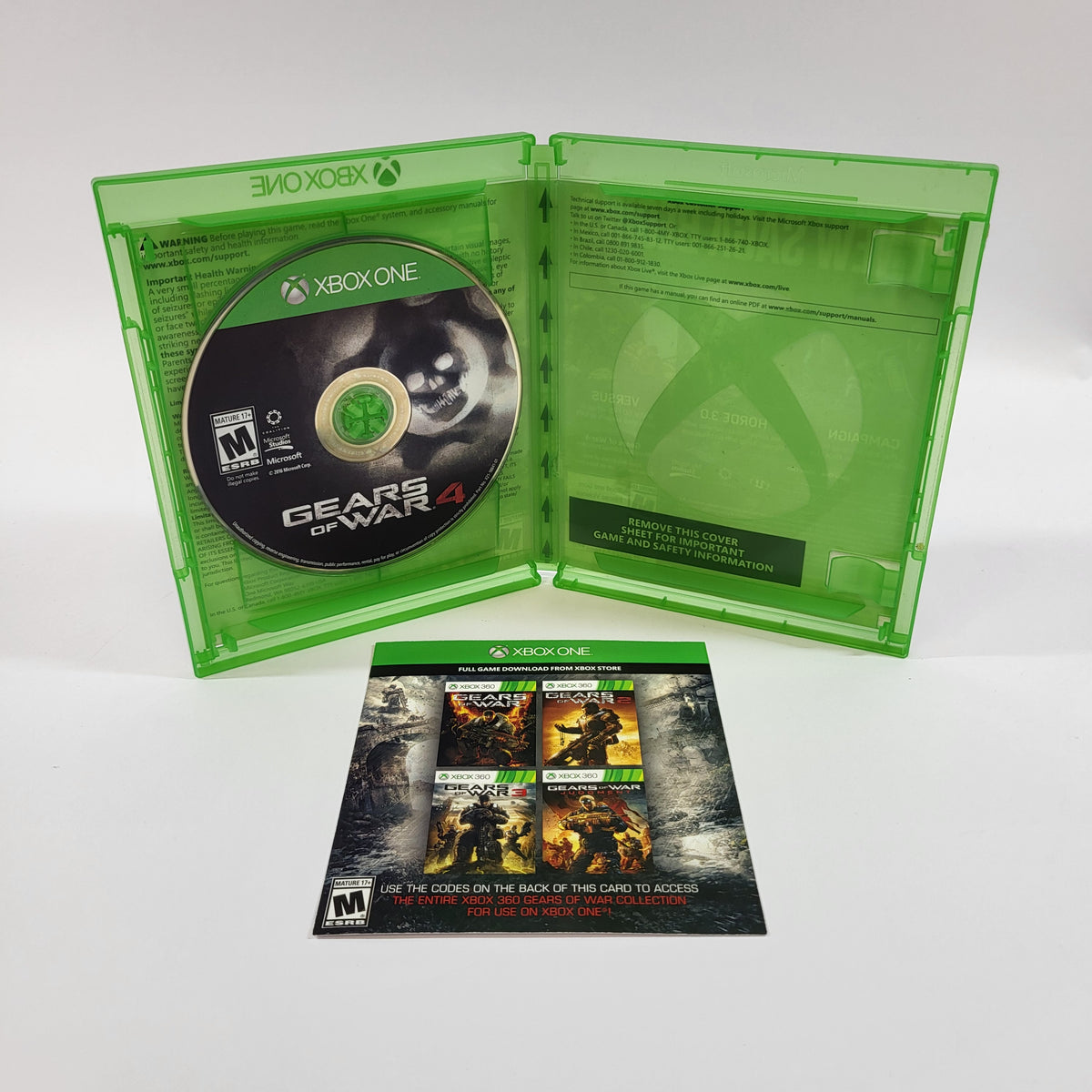 Gears of War 4 (Microsoft Xbox One, 2016)