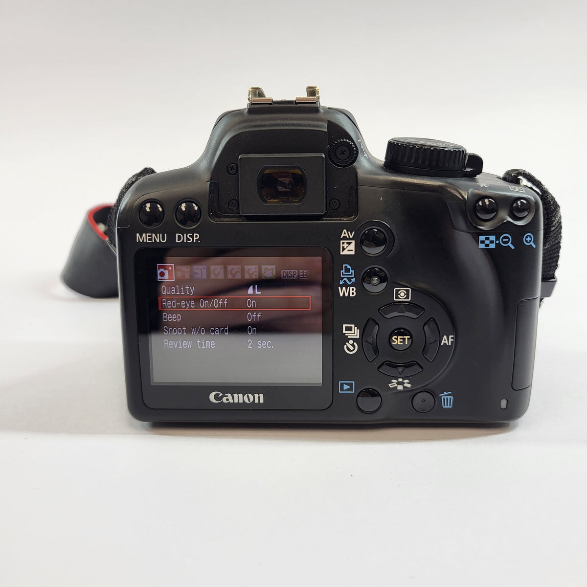Canon EOS Rebel XS 10.1MP Digital SLR DSLR Camera