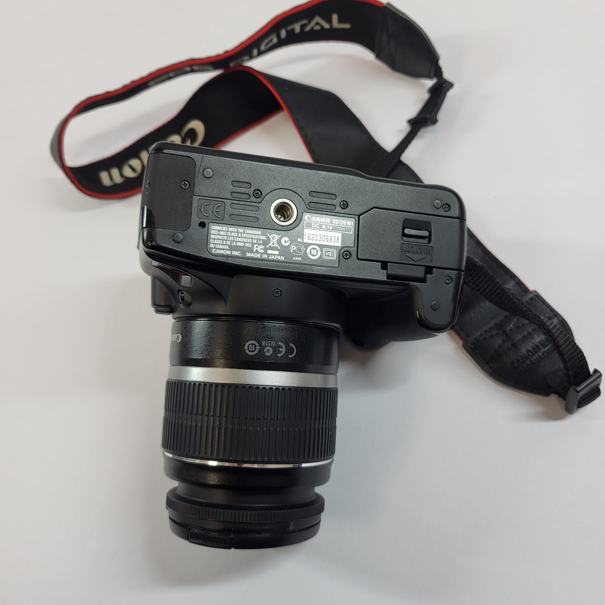 Canon EOS Rebel XS 10.1MP Digital SLR DSLR Camera