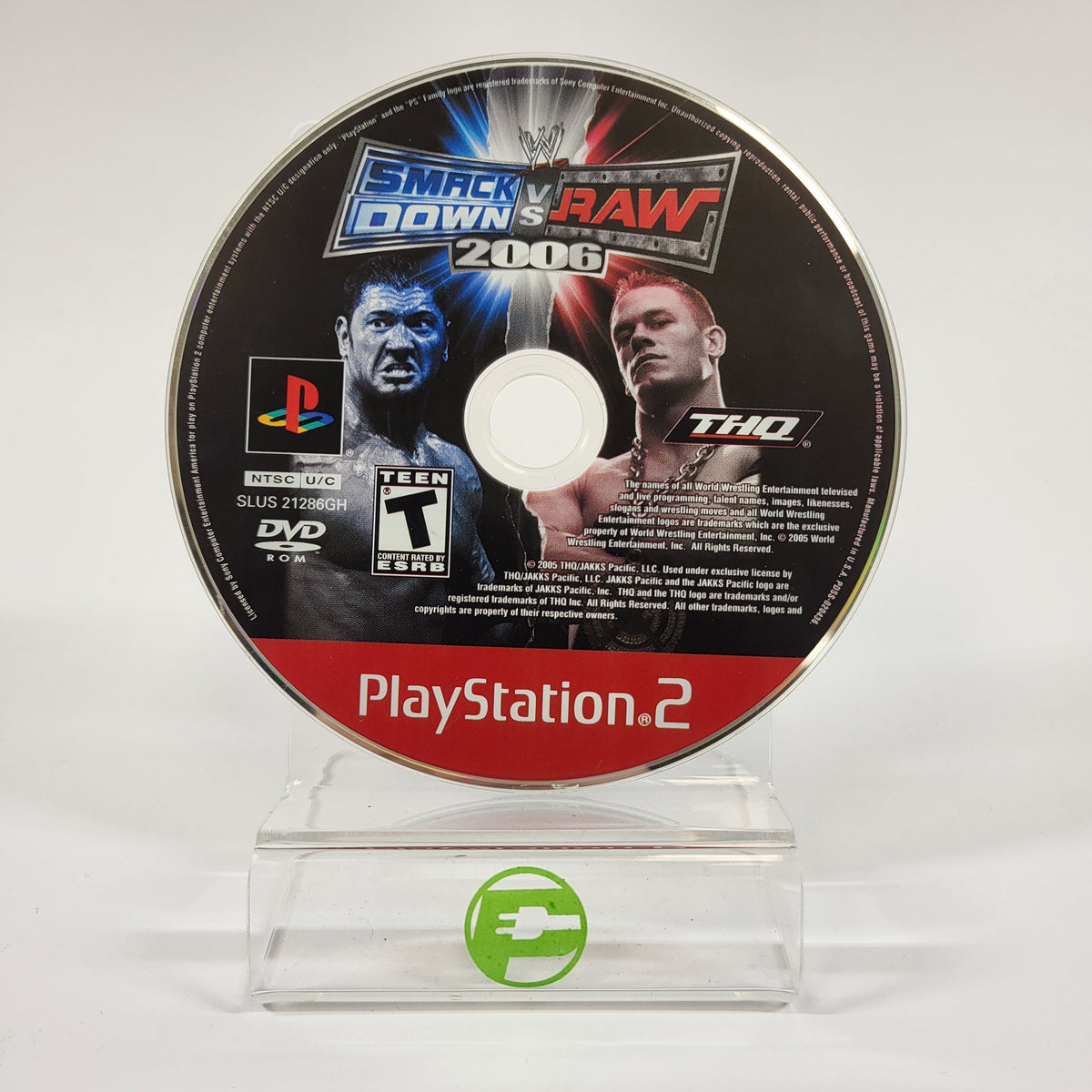 WWE Smackdown Vs. Raw 2006 (Sony PlayStation 2 PS2, 2005)