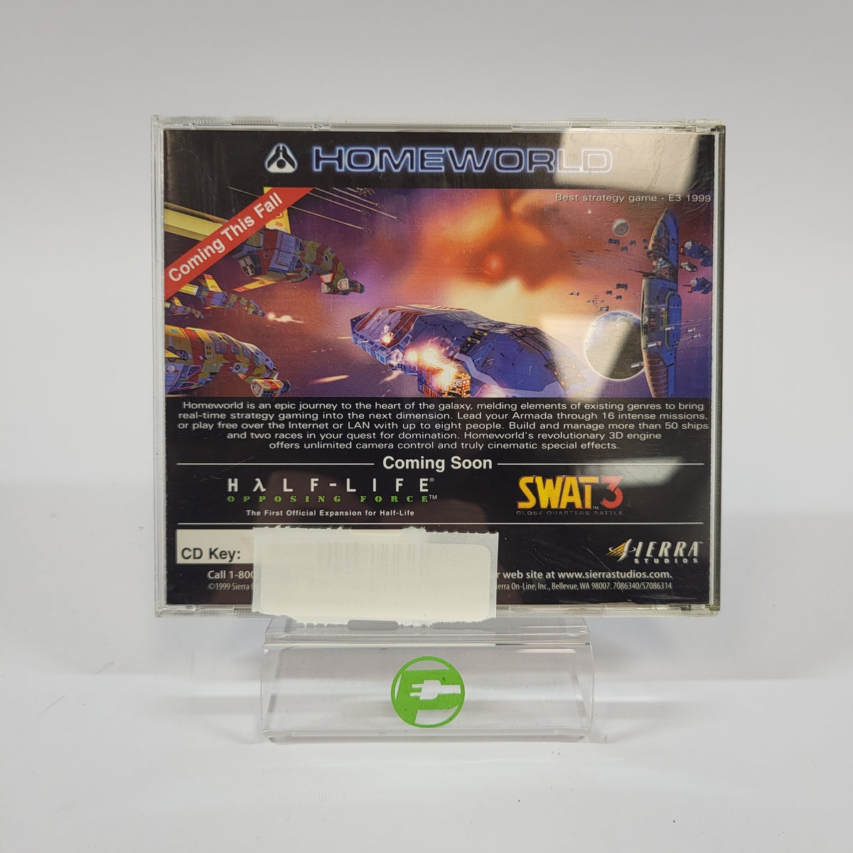 Half-Life [Game of the Year Edition] (PC, 1990) CD ROM Only