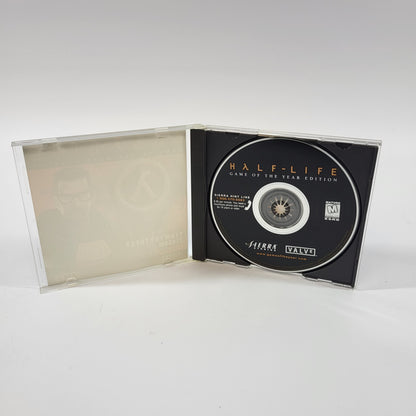 Half-Life [Game of the Year Edition] (PC, 1990) CD ROM Only