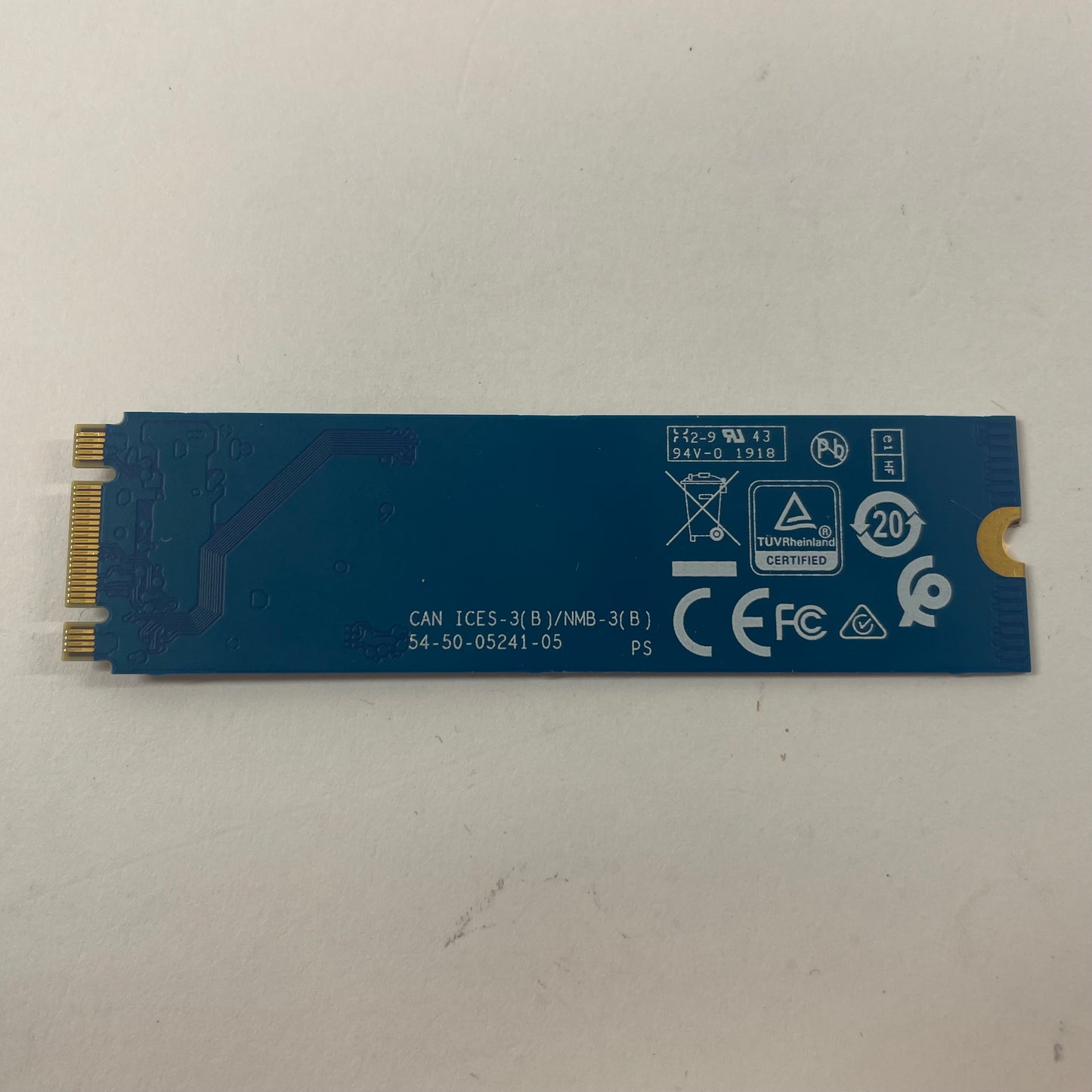 Western Digital 2280mm PC SN520 256GB M.2 NVME SSD SDAPNUW-256G-1006