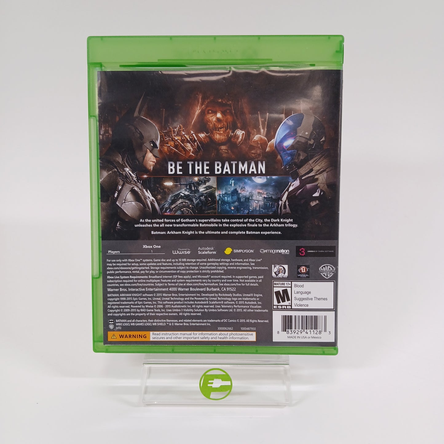 Batman: Arkham Knight (Microsoft Xbox One, 2015)