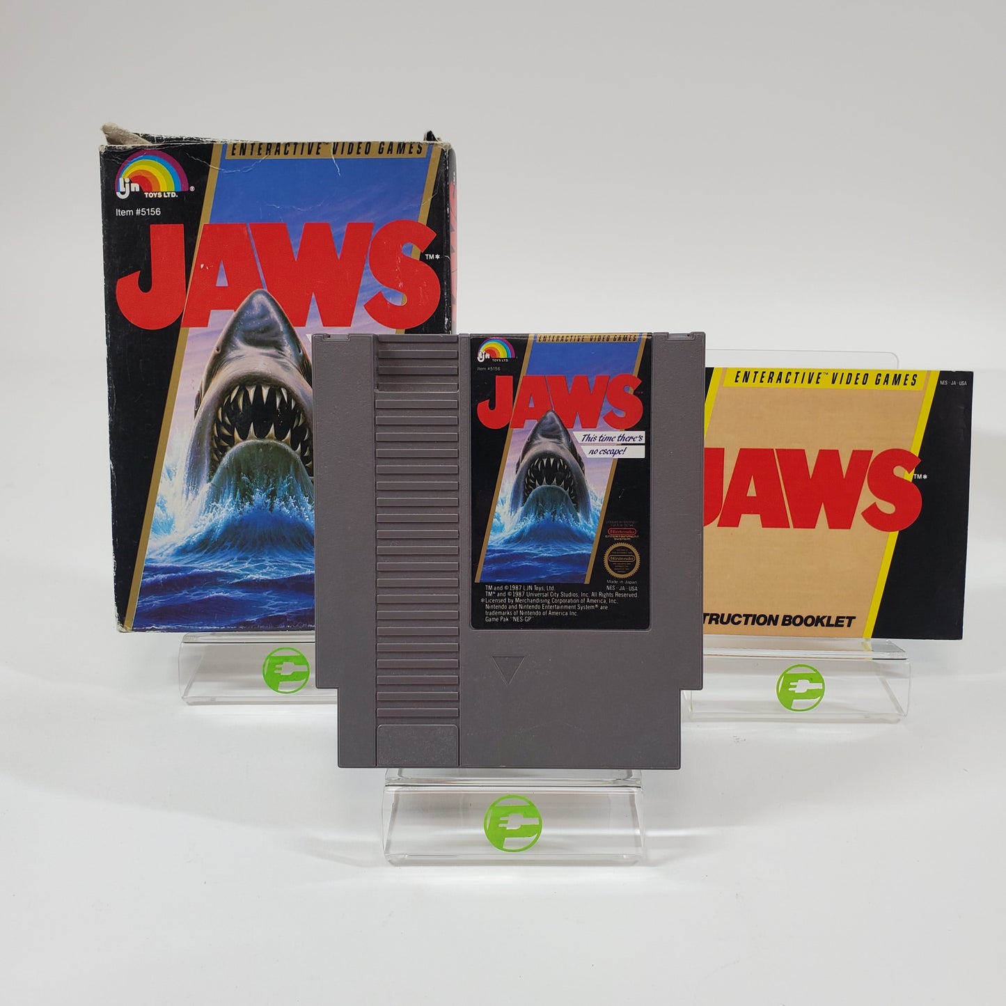 Jaws (Nintendo NES,  1987) Complete