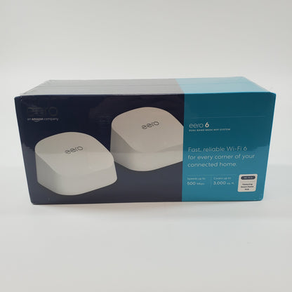 New Eero 6 Dual-Band Mesh WiFi System N01001