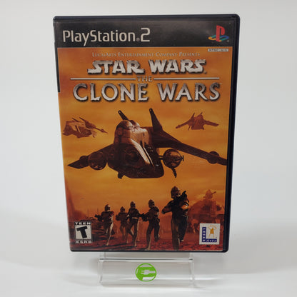 Star Wars Clone Wars (Sony PlayStation 2 PS2, 2002)