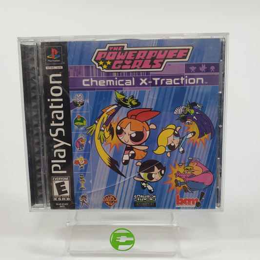 Powerpuff Girls Chemical X-Traction (Sony PlayStation 1 PS1, 2001)