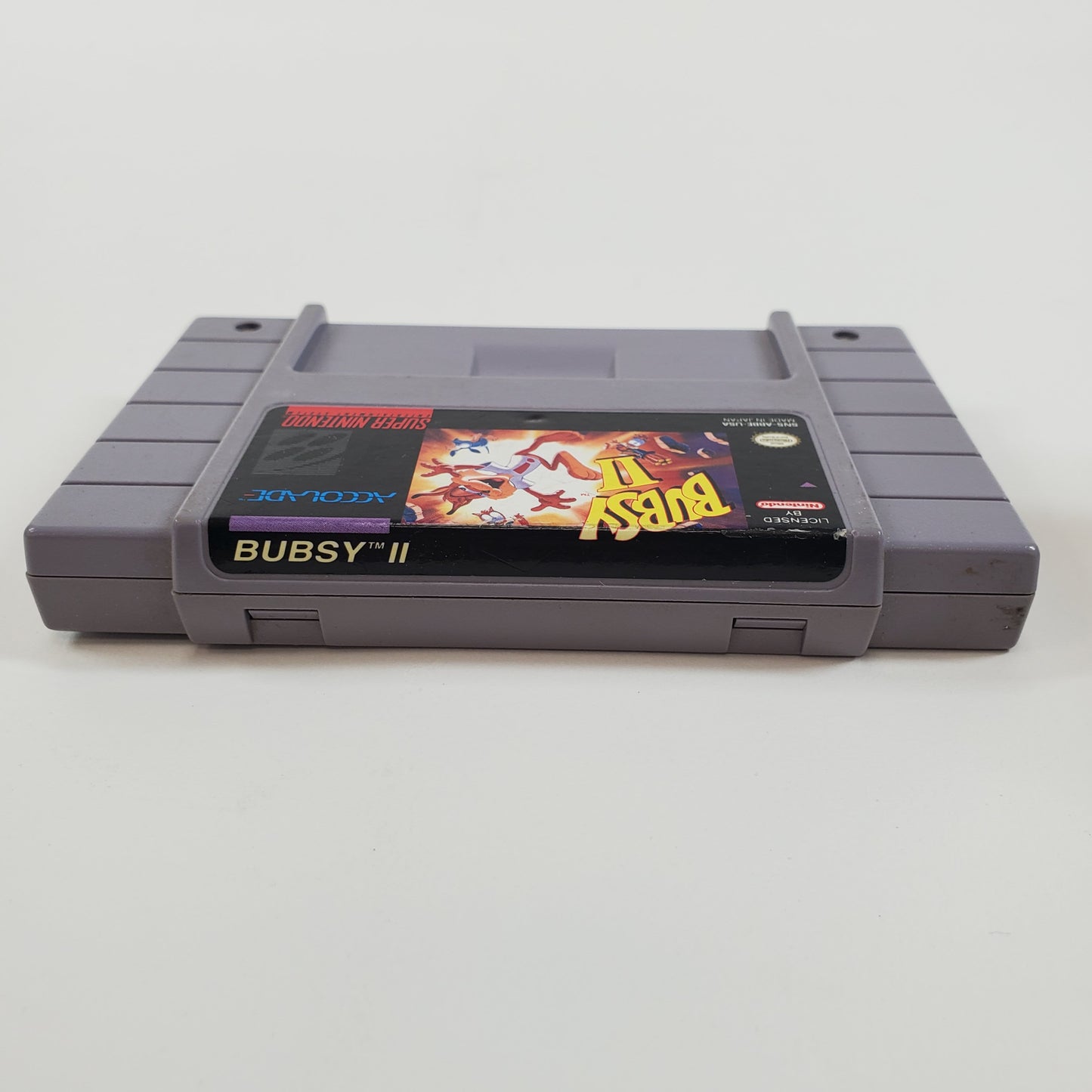 Bubsy II (Super Nintendo SNES, 1994) Cartridge Only